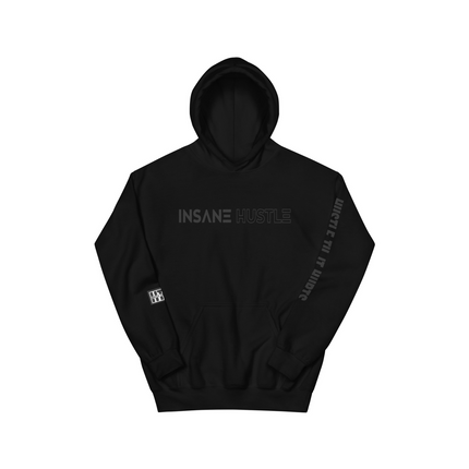 Insane Hustle Classic Black Out Hoodie