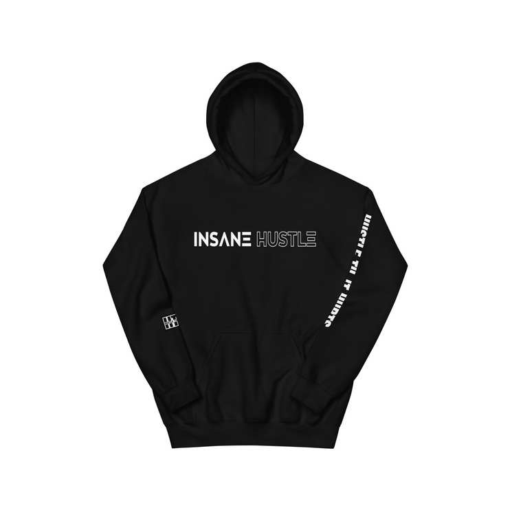 Insane Hustle Classic Black Hoodie