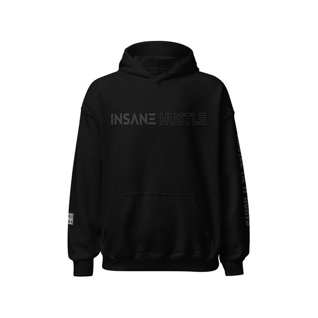 Insane Hustle Classic Black Out Hoodie