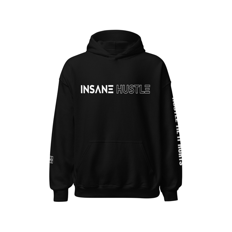 Insane Hustle Classic Black Hoodie