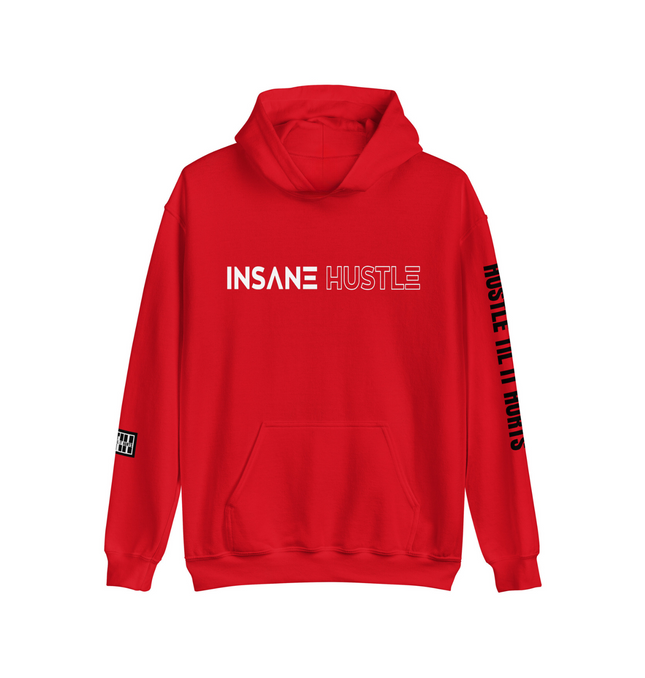 Insane Hustle Classic Red Hoodie