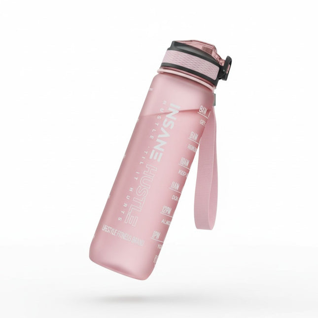 Insane Hustle 32oz Water Bottle (Pink)