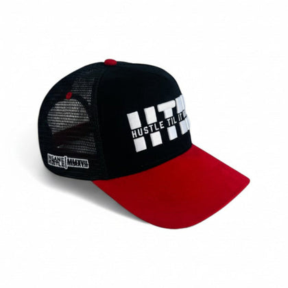 HTIH Signature Black Fire Red Snapback
