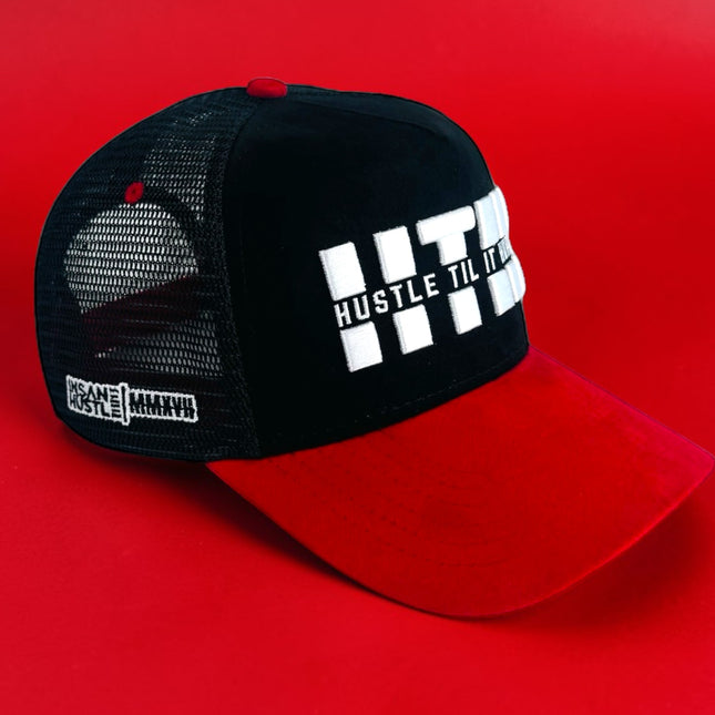 HTIH Signature Black Fire Red Snapback