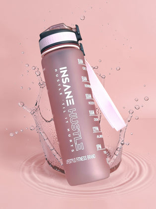 Insane Hustle 32oz Water Bottle (Pink)