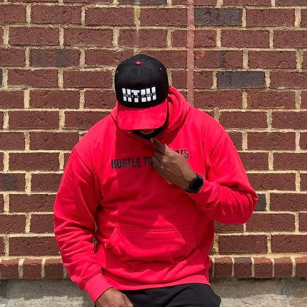 HTIH Signature Black Fire Red Snapback