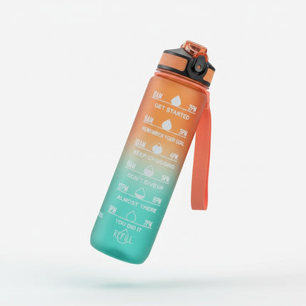 Insane Hustle 32oz Water Bottle (Orange)