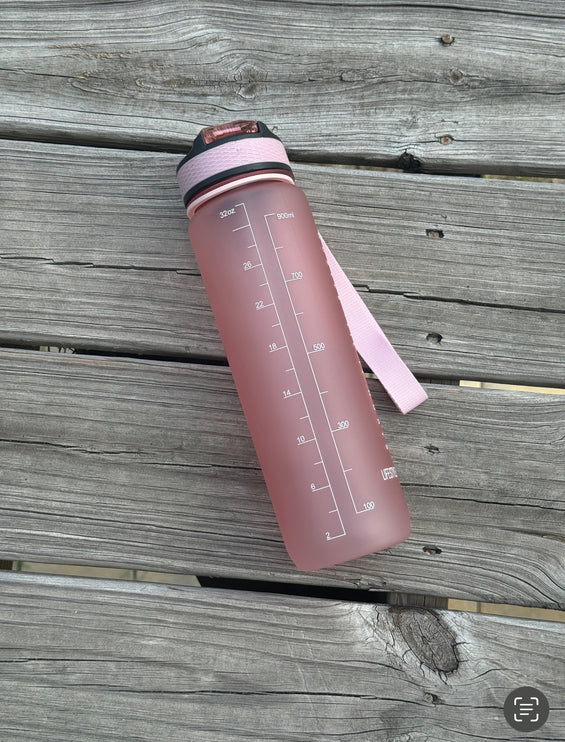 Insane Hustle 32oz Water Bottle (Pink)